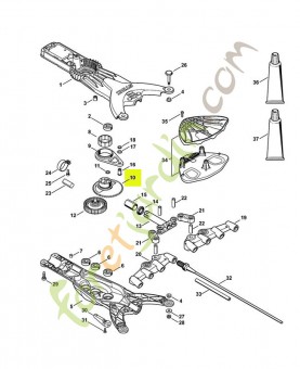 Pignon stihl réf : 4855-640-7500