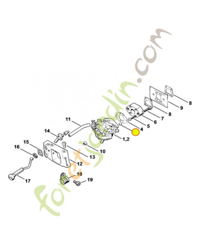 Douille Stihl Réf 1106-121-8701