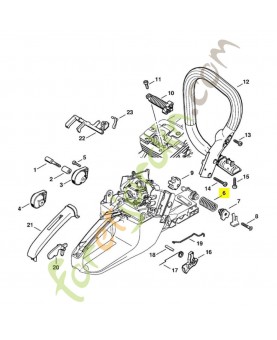 Ressort Stihl Réf. 1135-791-3100