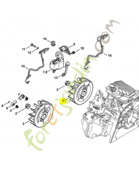 Rotor Stihl Réf.1139-400-1201