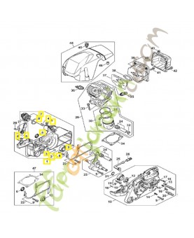 Demi-carter de vilebrequin Stihl Réf.1140-020-2652