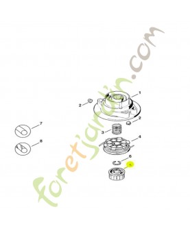 Capuchon stihl réf: 4006-710-4000