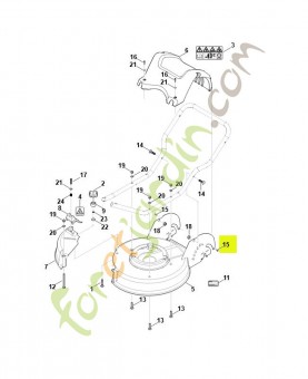 Vis m8x35 stihl réf : 9027-068-1881
