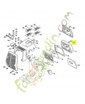 Ecrou de fermeture stihl réf: 4116-141-8303