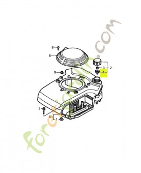 Joint de chapeau d'essence réf. Honda 17624ZE7000