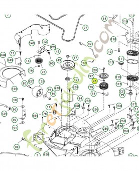 Rondelle d espacement réf. Husqvarna 532400271
