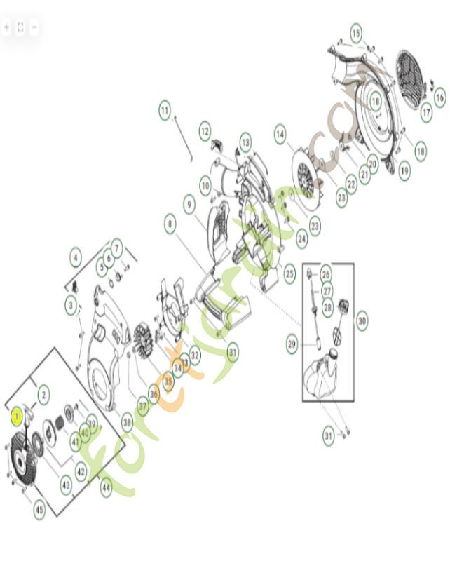 Corde husqvarna réf.545081817