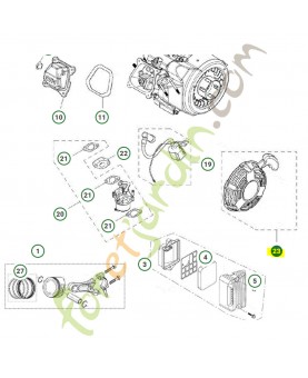 Lanceur complet husqvarna ref. 577473701