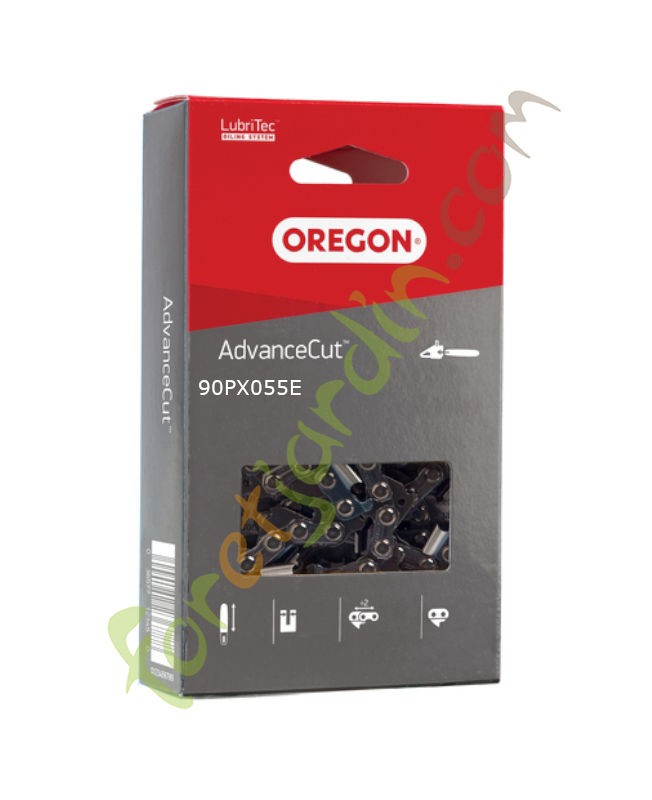 Chaine tronconneuse  Oregon  réf : 90PX055E en stock