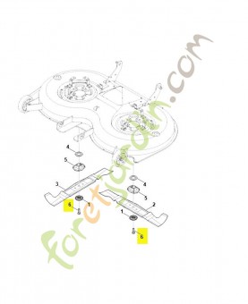 Vis a six pans m10x1x35 stihl réf : 9010-345-2431
