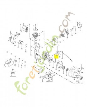 Bobine d'allumage husqvarna réf : 530035505