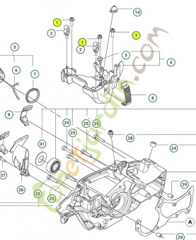 Vis husqvarna réf : 575885703