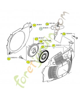 Lanceur husqvarna ref. 537202902