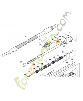 Douille stihl ref. 4182-710-7350