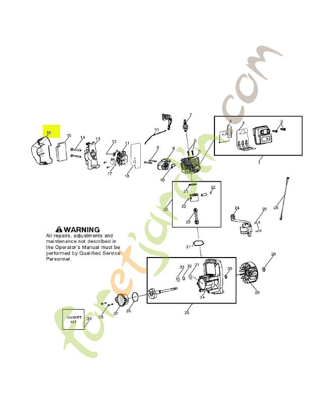 Carter husqvarna réf : 545112702