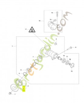 Disque de pression husqvarna réf : 537292601