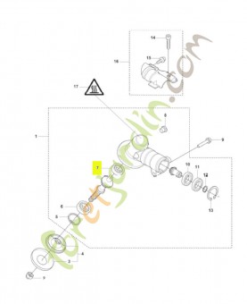 Roulement à billes husqvarna réf : 738219800