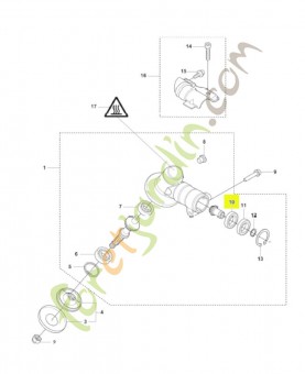 Roulement à billes husqvarna réf : 738219900