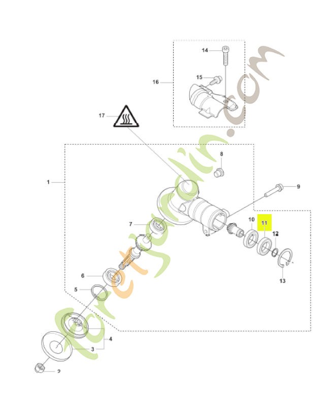 Roulement husqvarna réf : 738219902