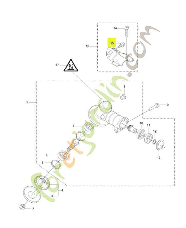 Vis husqvarna réf : 591159801