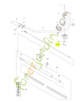 Vis husqvarna réf : 573925803