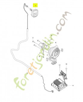Panneau de commande husqvarna  réf :  536547601