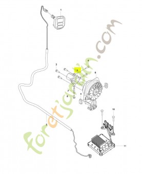 Support husqvarna réf : 592933501