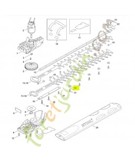 Rondelle stihl réf. 9298-003-3540 en stock