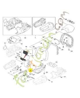 Commutateur stihl réf. HA06-430-0500