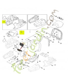 Carter moteur stihl réf. HA06-600-0800