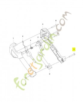 Vis husqvarna réf : 525755109