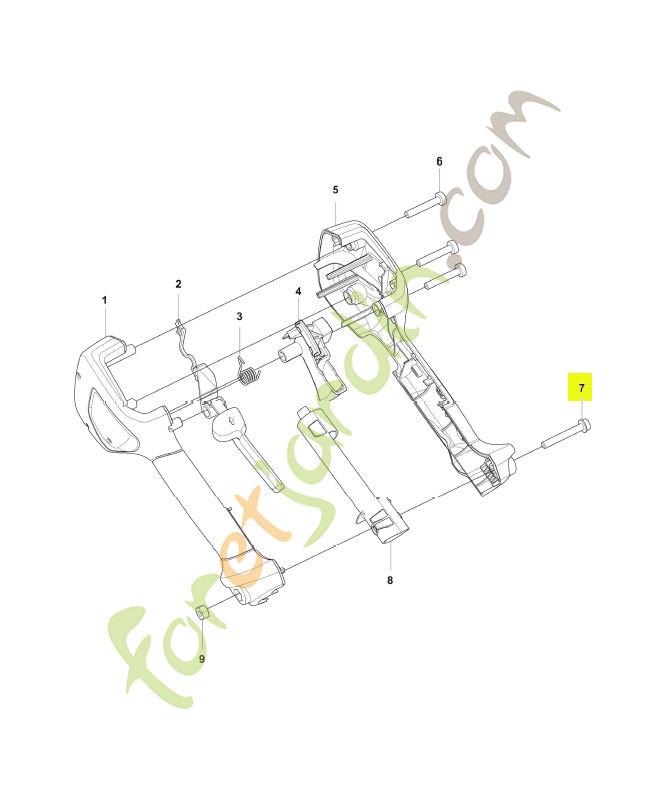 Vis husqvarna réf : 525755109