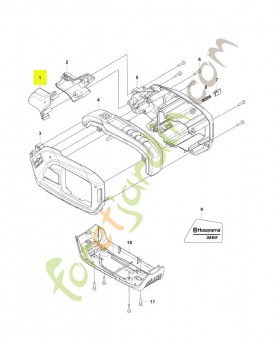 Couvercle husqvarna  réf : 534096001