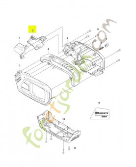 Couvercle husqvarna réf : 534095801