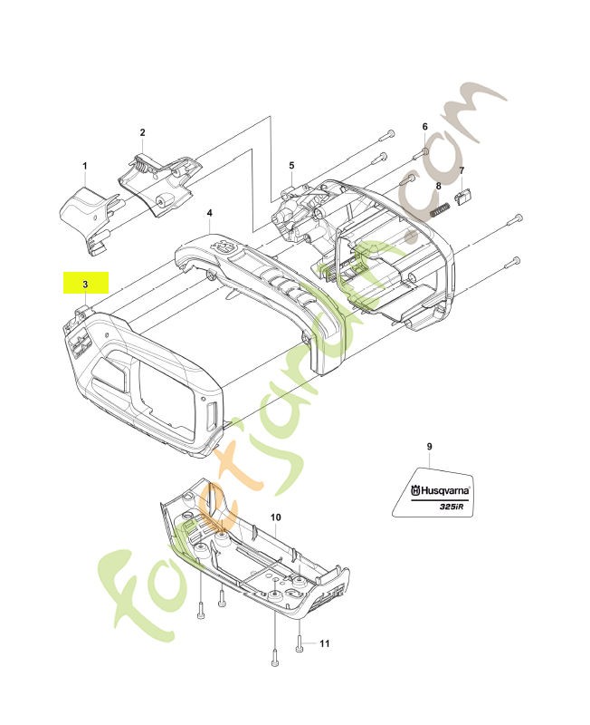 Carter husqvarna réf : 591444602