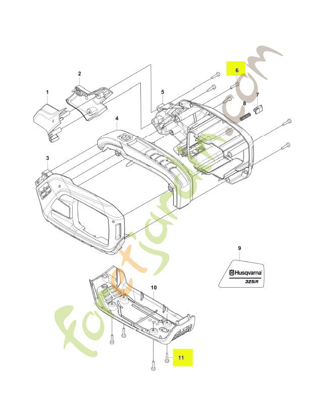 Vis husqvarna réf : 580292901