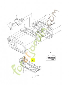Plaque de protection husqvarna réf : 591461901