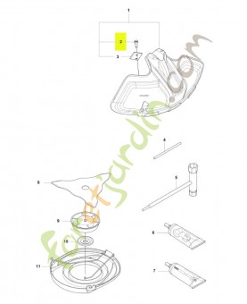 Vis husqvarna réf : 576275601