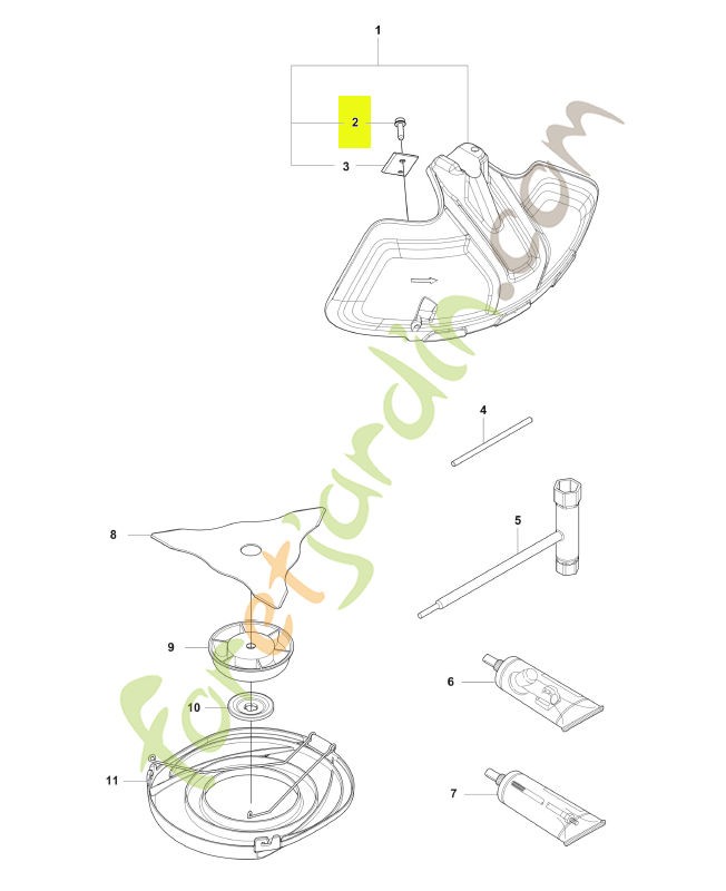 Vis husqvarna réf : 576275601