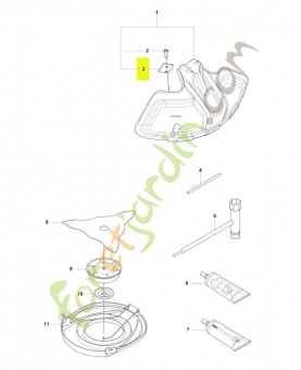 Couteau husqvarna réf : 503798802