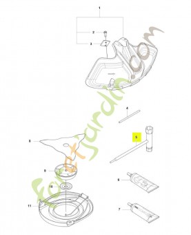 Clé mixte husqvarna réf : 575738202