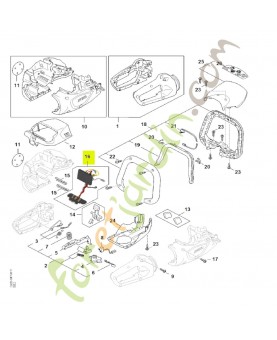 Module électronique stihl réf. HA06-430-1401