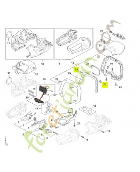 Ressort de connexion stihl réf. 4242-442-1600