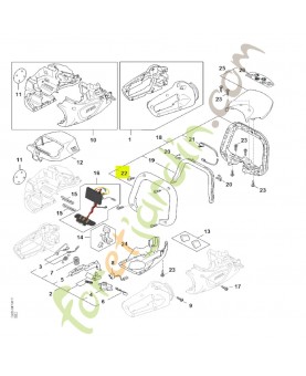 Vis cylindrique IS-P4x14 stihl réf. 9074-478-3005