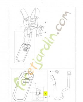 Circlip husqvarna réf : 735310920