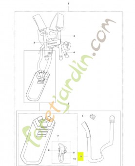 Bande husqvarna réf : 503996103
