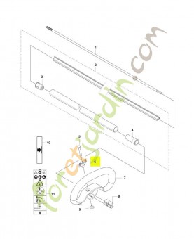 Vis papillon husqvarna réf : 503879001