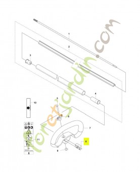 Pièce d'espacement husqvarna réf : 503940301