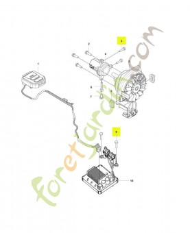 Vis husqvarna réf : 580292901