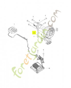 Vis husqvarna réf : 525824903